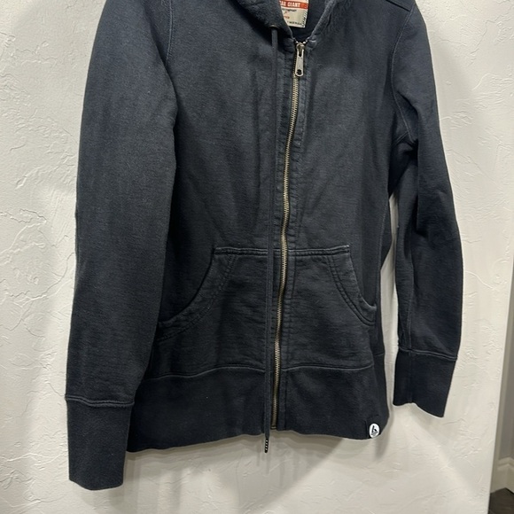 American Giant black full zip jacket size small - Picture 3 of 13